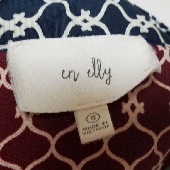 ANTHROPOLOGIE En Elly Mariya Mosaic V-neck Tunic - Picture 11 of 12